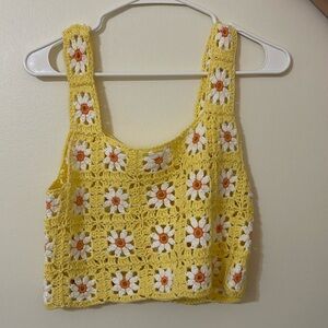 Alter’d State cropped crochet top